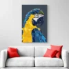tableau perroquet pop art portrait 2 3 3.webp