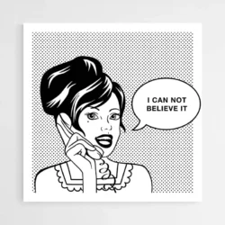 tableau pop art noir et blanc 1.webp