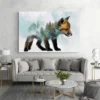 tableau renard scandinave paysage 3 2 2.webp