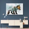 tableau renard scandinave paysage 3 2 4.webp