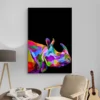 tableau rhinoceros pop art portrait 2 3 4.webp