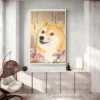 tableau shiba inu portrait 2 3 4.webp