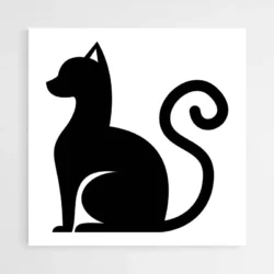 tableau silhouette chat 1.webp