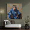 tableau singe adidas carre 2.webp