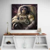 tableau singe astronaute carre 3.webp