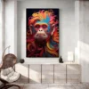 tableau singe colore portrait 2 3 4.webp