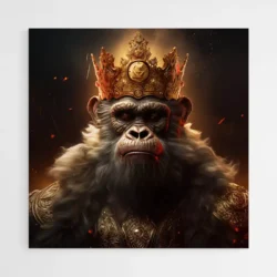 tableau singe couronne 1.webp