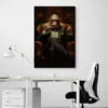 tableau singe mafia portrait 2 3 2.webp