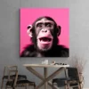 tableau singe rose carre 4.webp