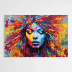 tableau street art visage 1.webp