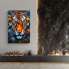tableau tigre cubisme portrait 2 3 4.webp