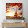 tableau tour eiffel coucher de soleil carre 2.webp