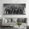 tableau troupeau elephants paysage 2 1 4.webp