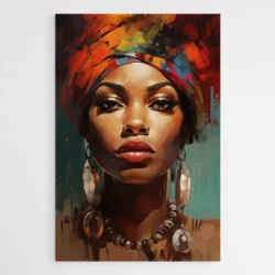 tableau visage femme africaine 1.webp