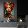 tableau visage femme africaine portrait 2 3 3.webp