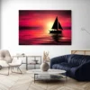 tableau voilier en mer paysage 3 2 2.webp