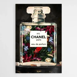 tableau chanel n5 fleurs 1.webp