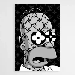 tableau louis vuitton homer 1.webp