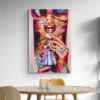 tableau pop art stickers visage femme portrait 2 3 4.webp