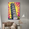 tableau pop art tour de pise portrait 2 3 4.webp