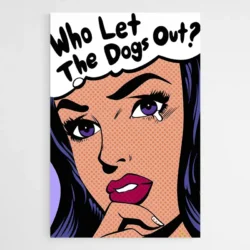 tableau pop art visage femme bleu 1.webp
