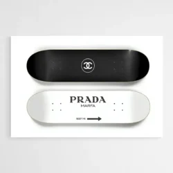 tableau prada chanel skateboard 1.webp