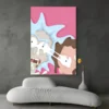 tableau rick et morty portrait 2 3 4.webp