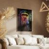 tableau singe colore pop art portrait 2 3 4.webp