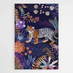 tableau tigre colore 1.webp