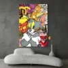 tableau tom jerry pop art portrait 2 3 4.webp