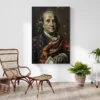 tableau vintage louis vuitton portrait 2 3 4.webp