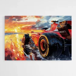 tableau voiture ferrari formule 1 1.webp