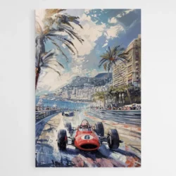 tableau voiture grand prix de monaco 1.webp
