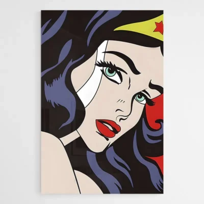 tableau wonder woman pop art 1.webp
