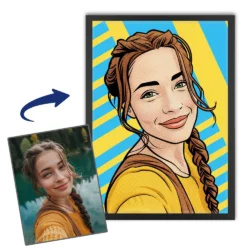 Affiche personnalisée comics