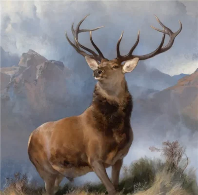 Edwin Landseer Le Monarque du Glen