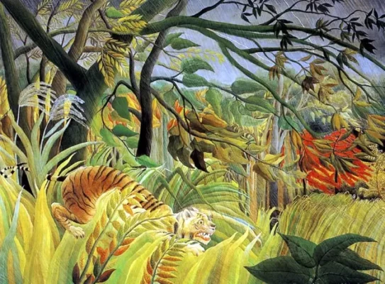 Henri Rousseau Surpris
