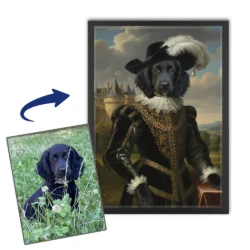 Portrait chien aristocrate