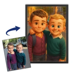 Tableau personnalisé cartoon