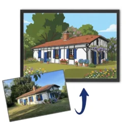 Tableau personnalisé maison